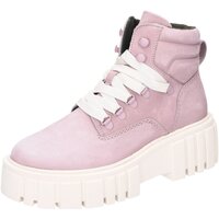 Schuhe Damen Stiefel Marc O'Polo Stiefeletten Lace Up Bootie Blooming Lilac 20917346302200-369 rosa