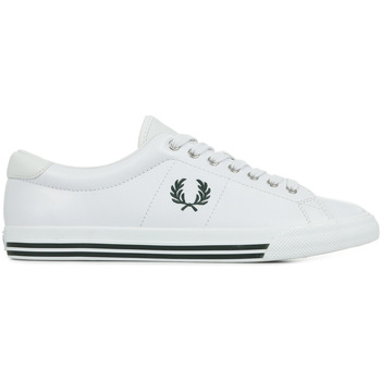 Fred Perry Underspin Leather Weiss