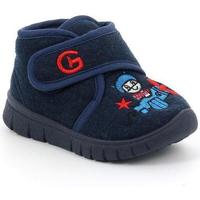 Schuhe Kinder Hausschuhe Grunland DSG-PA0519 Blau