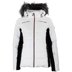 Kleidung Damen Daunenjacken Peak Mountain Doudoune de ski femme ASALPI Weiss