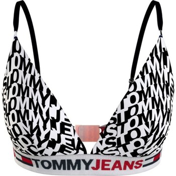 Unterwäsche Damen Sport-BH Tommy Jeans Unlimited red logo Weiss