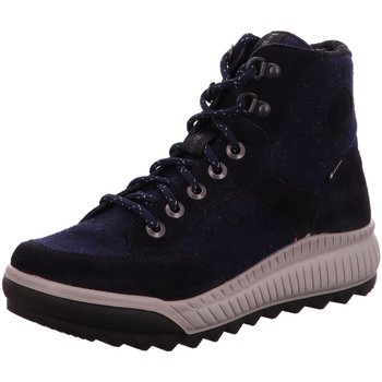 Schuhe Damen Stiefel Legero Stiefeletten 2-009565-8000 Blau