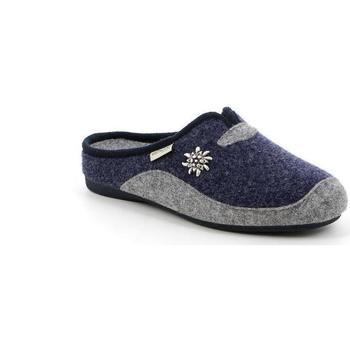 Schuhe Damen Pantoffel Grunland DSG-CI1672 Blau