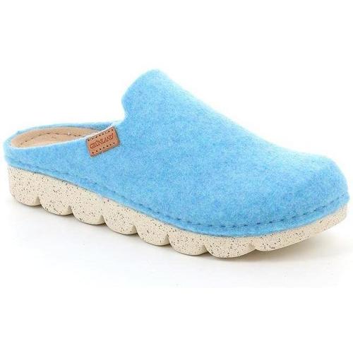 Schuhe Damen Pantoffel Grunland DSG-CI2777 Blau
