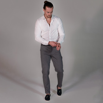 Kleidung Herren 5-Pocket-Hosen THEAD. BRIAN PANT Grau