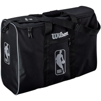 Taschen Sporttaschen Wilson NBA Authentic 6 Ball Bag Schwarz