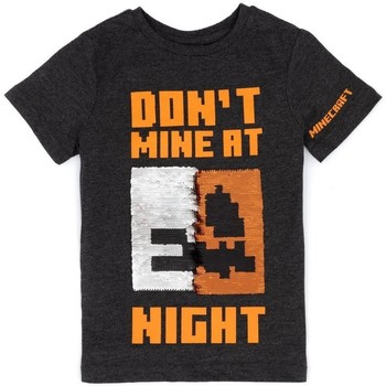 Kleidung Kinder T-Shirts Minecraft  Schwarz