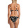 Kleidung Damen Bikini Ober- und Unterteile Lisca Badeanzug-Oberteil Bandeau mit vorgeformten Beinen La Paz Schwarz
