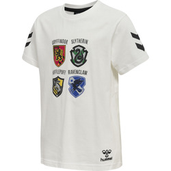 Kleidung Kinder T-Shirts hummel T-shirt enfant  Harry Potter Tres Weiss