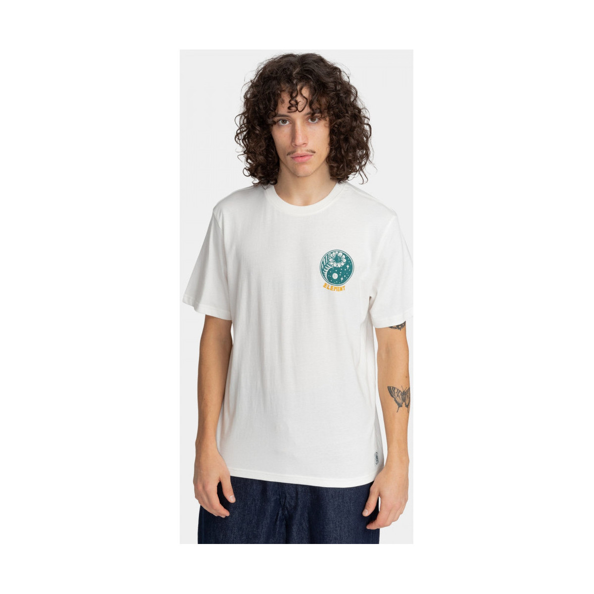Kleidung Herren T-Shirts & Poloshirts Element Balance Weiss