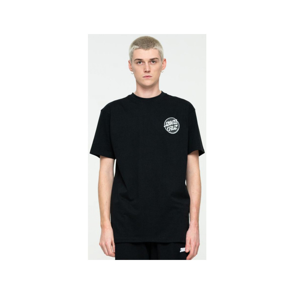 Kleidung Herren T-Shirts & Poloshirts Santa Cruz Alive dot t-shirt Schwarz