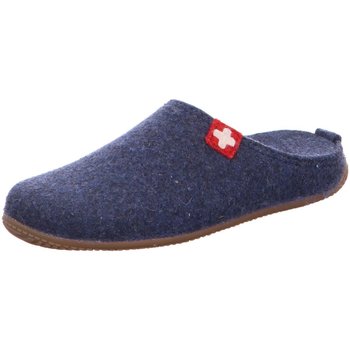 Schuhe Herren Hausschuhe Kitzbuehel 3886-584 blau