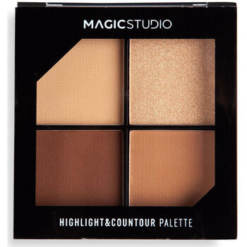 Magic Studio  Blush & Puder Highlight   Countour Palette 2,8 Gr
