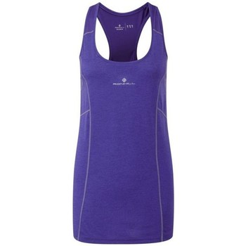 Kleidung Damen T-Shirts Ronhill Aspiration Tempo Vest Violett