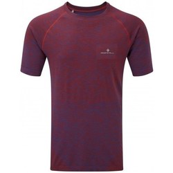 Kleidung Herren T-Shirts Ronhill Infinity Spacedye SS Tee Bordeaux