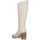 Schuhe Damen Klassische Stiefel G.p.per Noy Gp522 Stiefel Frau Creme Beige