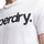 Kleidung Herren T-Shirts Superdry Classic big logo Weiss