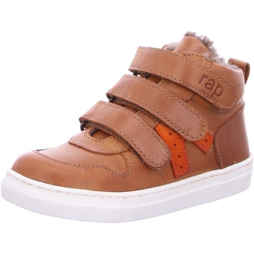 Schuhe Jungen Derby-Schuhe & Richelieu Rap Klettschuhe Siggi 72143L-02 Braun
