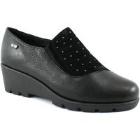 Schuhe Damen Richelieu Valleverde VAL-I22-VS10405-NE Schwarz