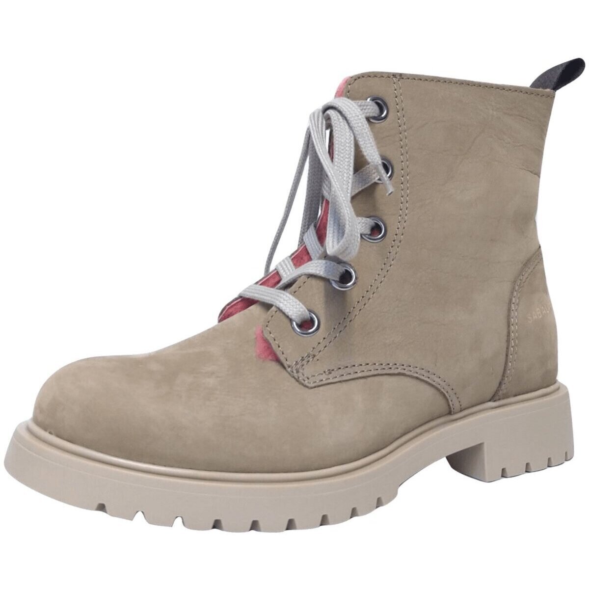 Schuhe Mädchen Stiefel Sabalin Schnuerstiefel Morbidone Tortora 54-5373 tortora Beige