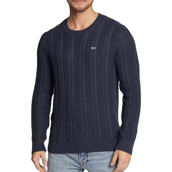 Tommy Jeans  Pullover Dunkelblau cable