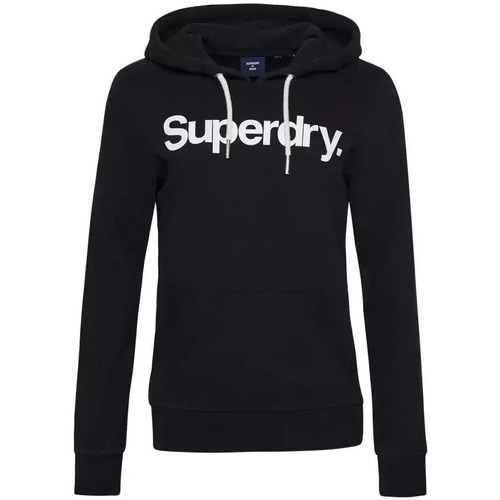 Kleidung Damen Sweatshirts Superdry Core logo Schwarz