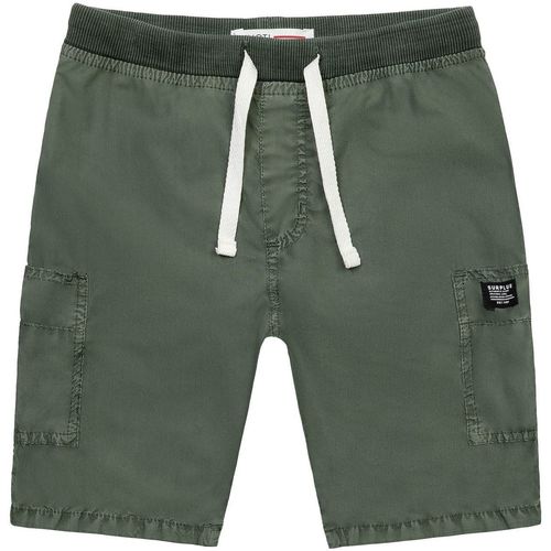 Kleidung Jungen Shorts / Bermudas Minoti Shorts mit Taschen für Jungen ( 1y-14y ) Grün