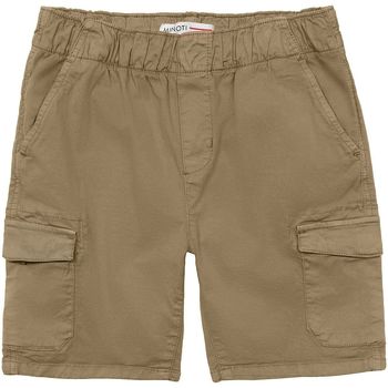 Kleidung Jungen Shorts / Bermudas Minoti für Jungen Tägliche kurze Hose mit Taschen ( 1y-14y ) Grau