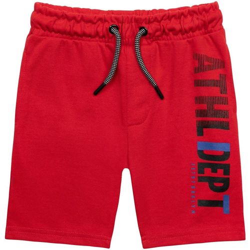 Kleidung Jungen Shorts / Bermudas Minoti Shorts mit Aufschrift für Jungen ( 1y-14y ) Rot