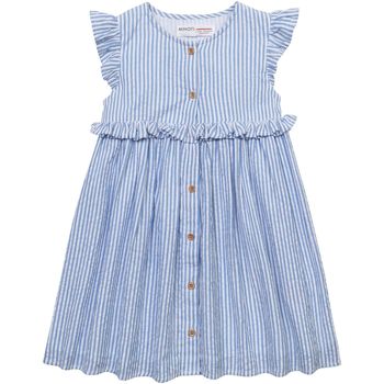 Kleidung Mädchen Kleider Minoti für Mädchen Sommer Kleid  ( 1y-8y ) Blau