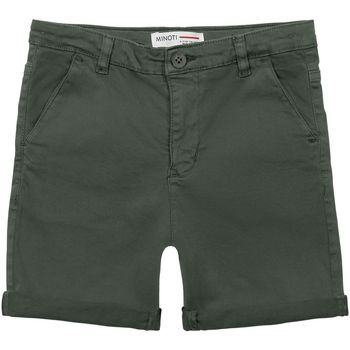 Kleidung Jungen Shorts / Bermudas Minoti Chinoshorts für Jungen ( 1y-14y ) Grün
