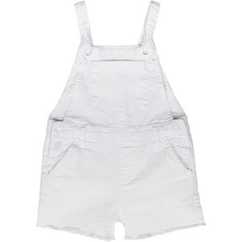 Kleidung Mädchen Shorts / Bermudas Minoti für Mädchen Latzhose Shorts ( 1y-8y ) Weiss
