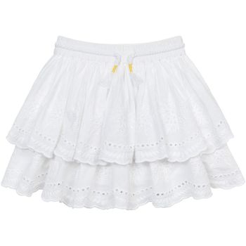 Kleidung Mädchen Shorts / Bermudas Minoti Rock für Mädchen ( 1y-8y ) Weiss
