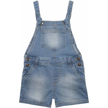 Kleidung Mädchen Shorts / Bermudas Minoti Latzhose für Mädchen ( 1y-8y ) Blau
