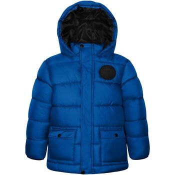 Kleidung Jungen Jacken Minoti Winterjacke mit Kapuze für Jungen ( 1y-14y ) Blau