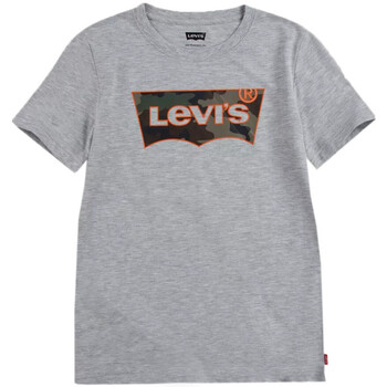 Kleidung Jungen T-Shirts & Poloshirts Levi's 71D581-G2H Grau
