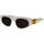 Uhren & Schmuck Damen Sonnenbrillen Balenciaga Sonnenbrille BB0095S 012 Weiss