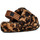 Schuhe Damen Sandalen / Sandaletten UGG W fluff yeah slide panther print Braun