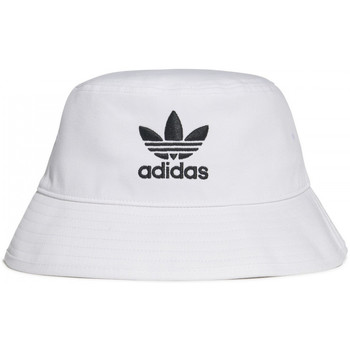 Accessoires Damen Hüte adidas Originals Trefoil bucket hat adicolor Weiss