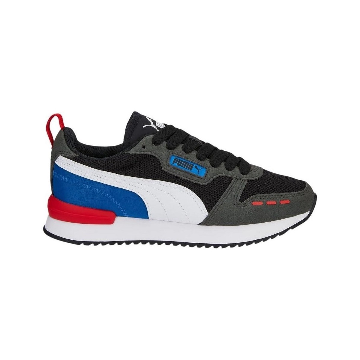 Schuhe Kinder Sneaker Low Puma R78 JR Schwarz, Blau