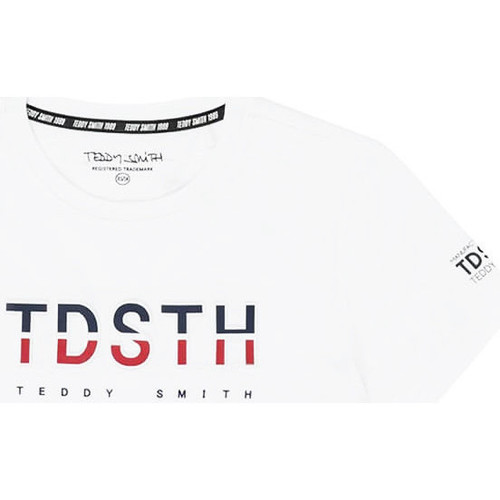 Kleidung Jungen T-Shirts & Poloshirts Teddy Smith 61006527D Weiss