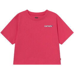 Kleidung Mädchen T-Shirts & Poloshirts Levi's 4ED730-P2O Rosa
