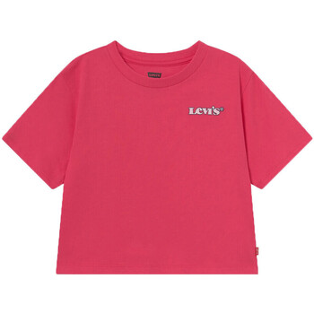 Kleidung Mädchen T-Shirts & Poloshirts Levi's 4ED730-P2O Rosa