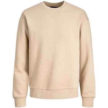 Kleidung Herren Sweatshirts Jack & Jones 12208182 CREW NECK-CROCKERY Beige