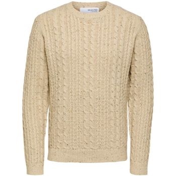 Selected  Pullover 16086685 SHLHENRY-OATMEAL