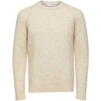 Selected  Pullover 16086699 SLHRAI-OATMEAL