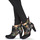 Schuhe Damen Low Boots Irregular Choice Miaow Schwarz