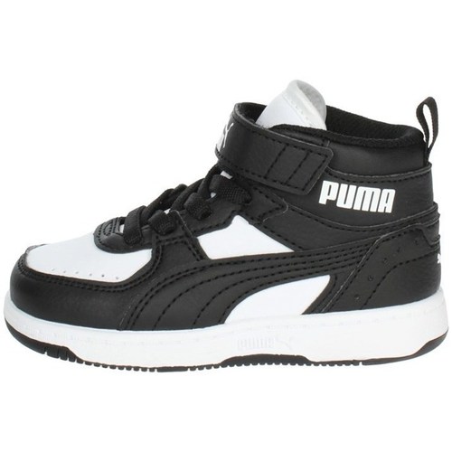 Schuhe Kinder Sneaker High Puma 374689 Schwarz