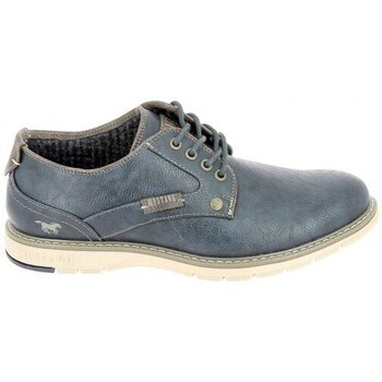 Schuhe Herren Derby-Schuhe & Richelieu Mustang Chaussure Basse 4105303 Marine Blau