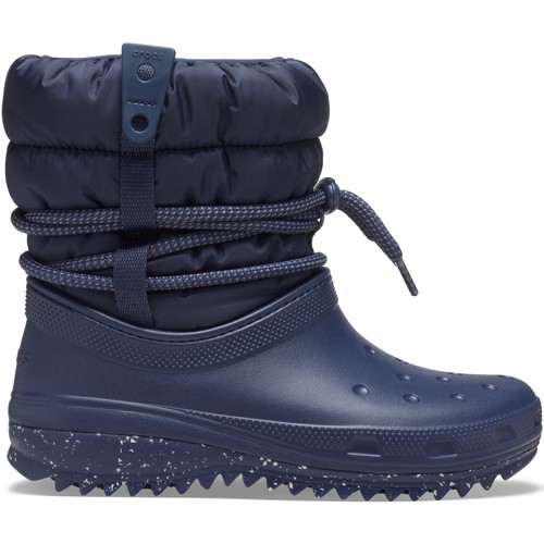 Schuhe Damen Boots Crocs Crocs™ Classic Neo Puff Luxe Boot Women's Navy